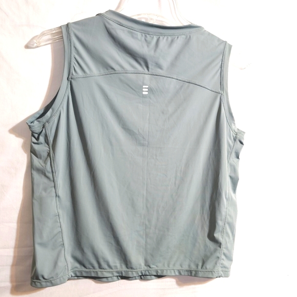 Women's Sleeveless Top - Light Blue - Picture 4 of 7